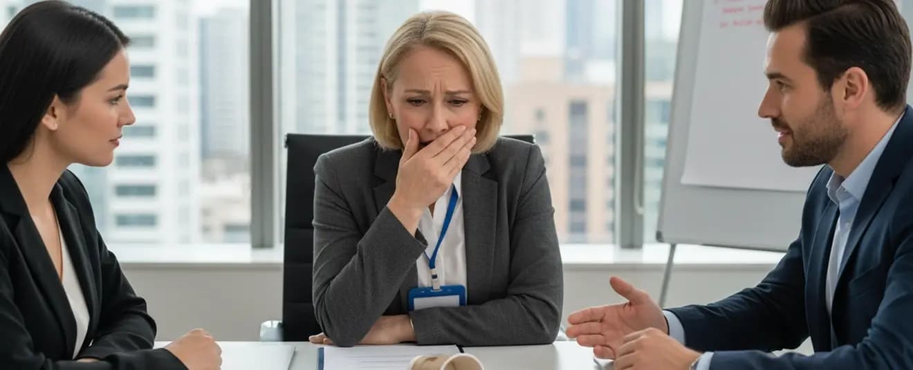 Care professionals in a meeting