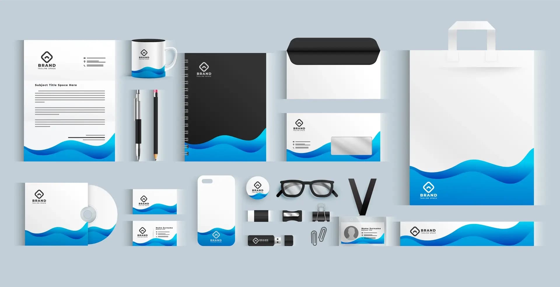Brand development and marketing materials