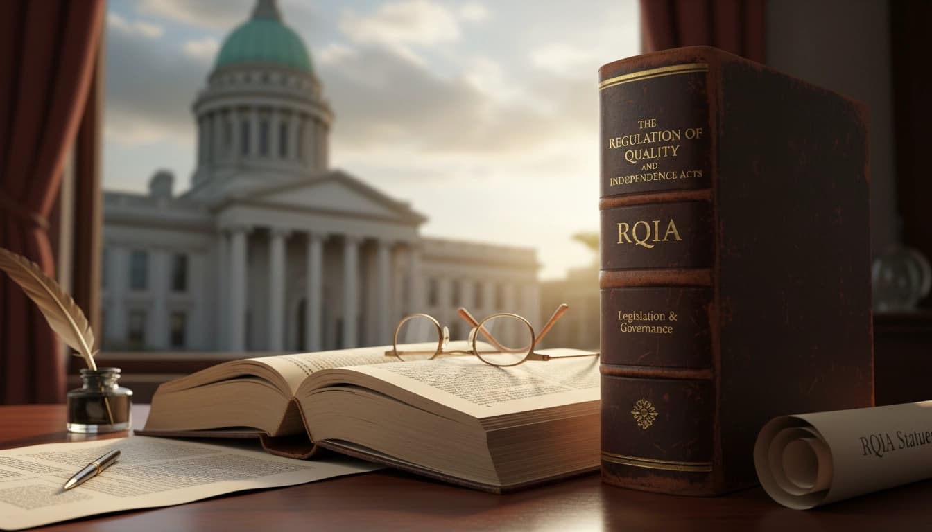 Legislation support documents for RQIA registration