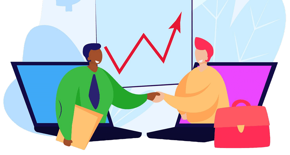 Reaching new clients illustration