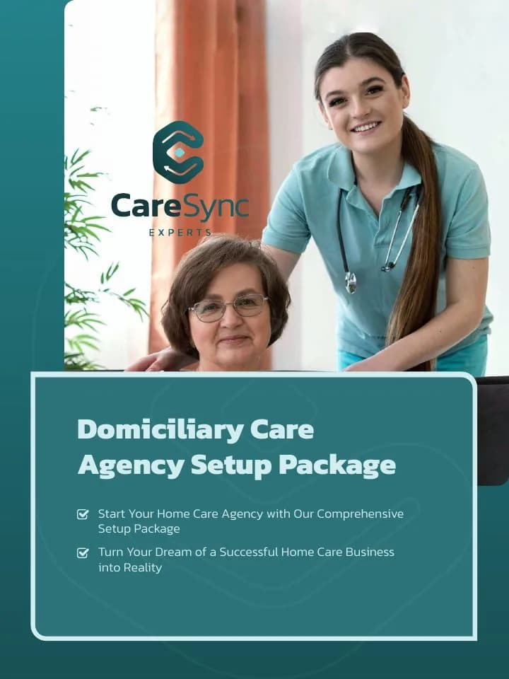 Cover of the Domiciliary care agency setup brochure