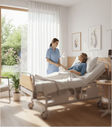 Pathway 2: Community bed for rehabilitation or recovery.