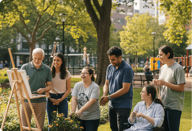 Community integration and social inclusion