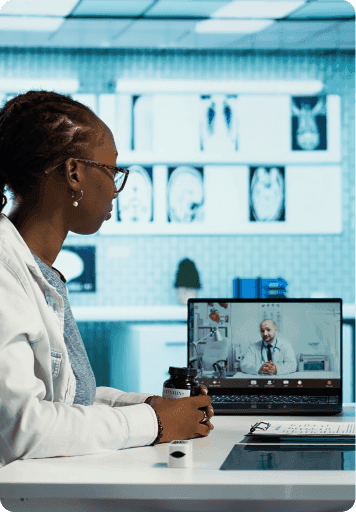 A Care Sync Experts consultant supporting a care provider