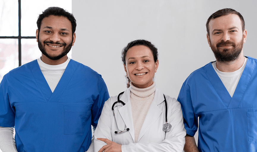 A domiciliary care team