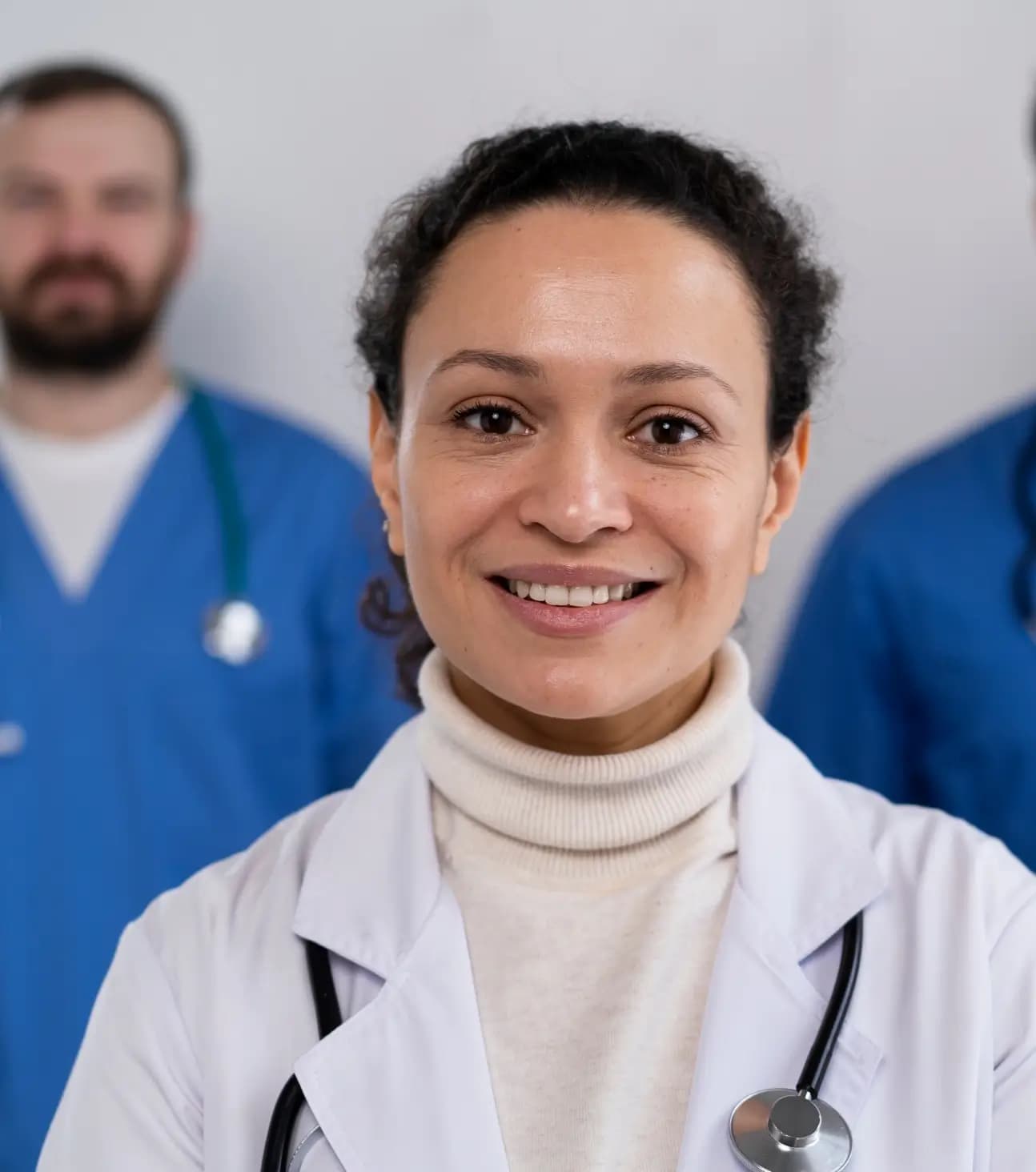 Healthcare marketing strategy team