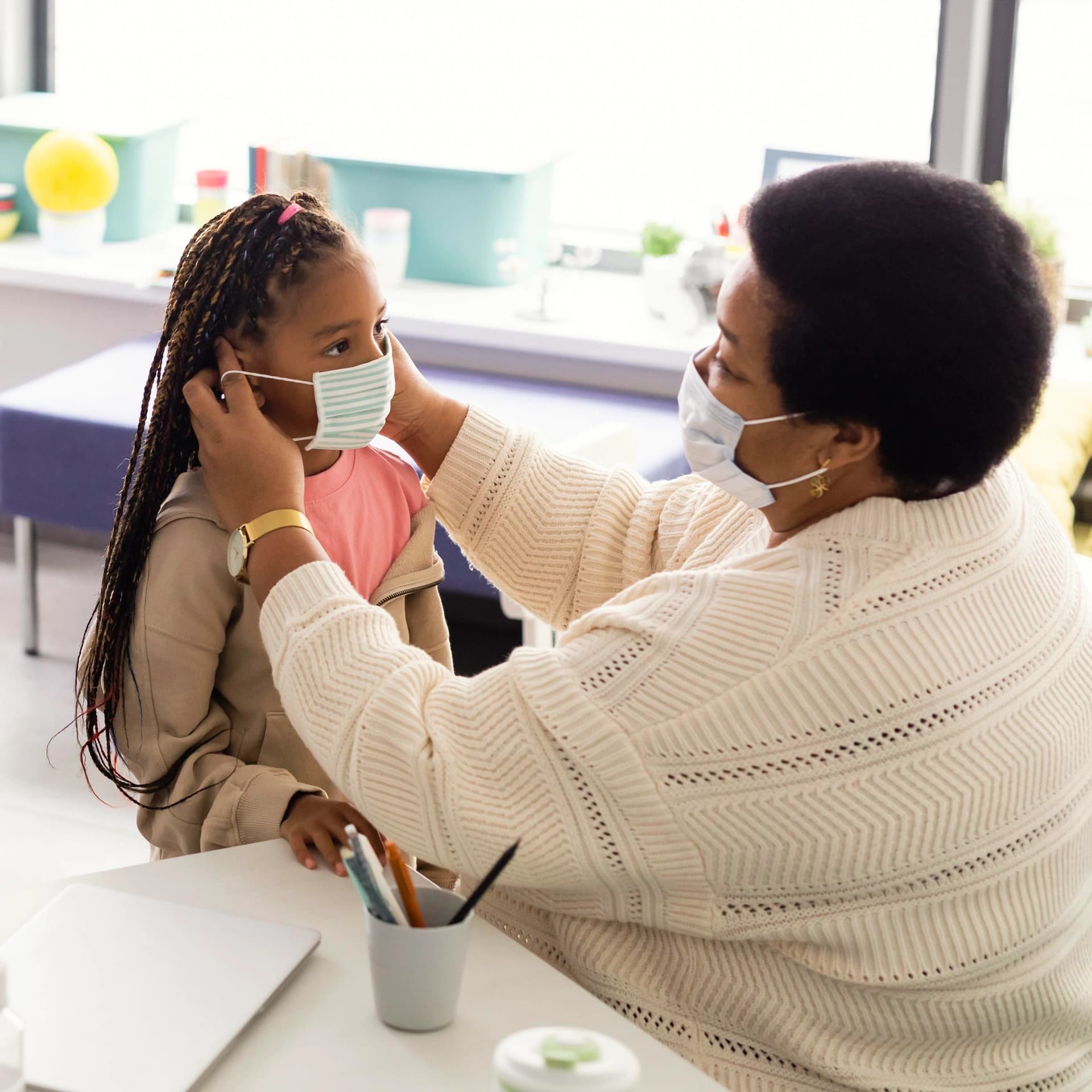 Children receiving care and support