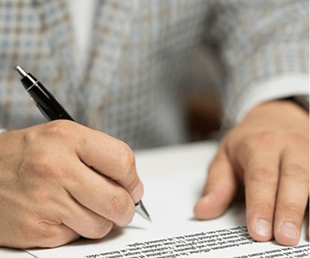 Consultant completing a CQC compliance audit