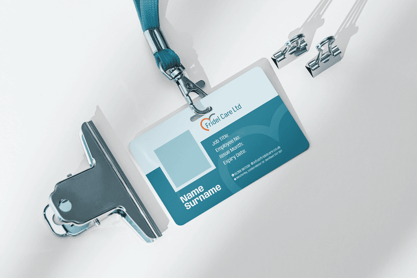 Fridel Care Limited branding and identity materials