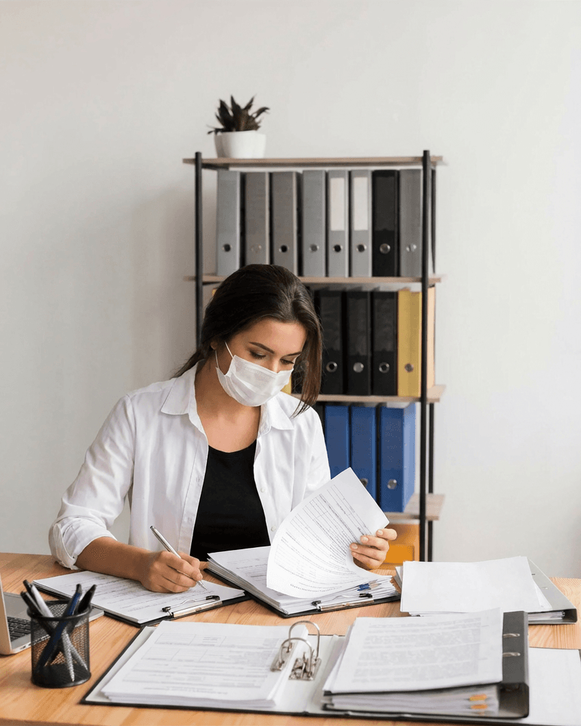 A bid writer preparing a reablement tender submission