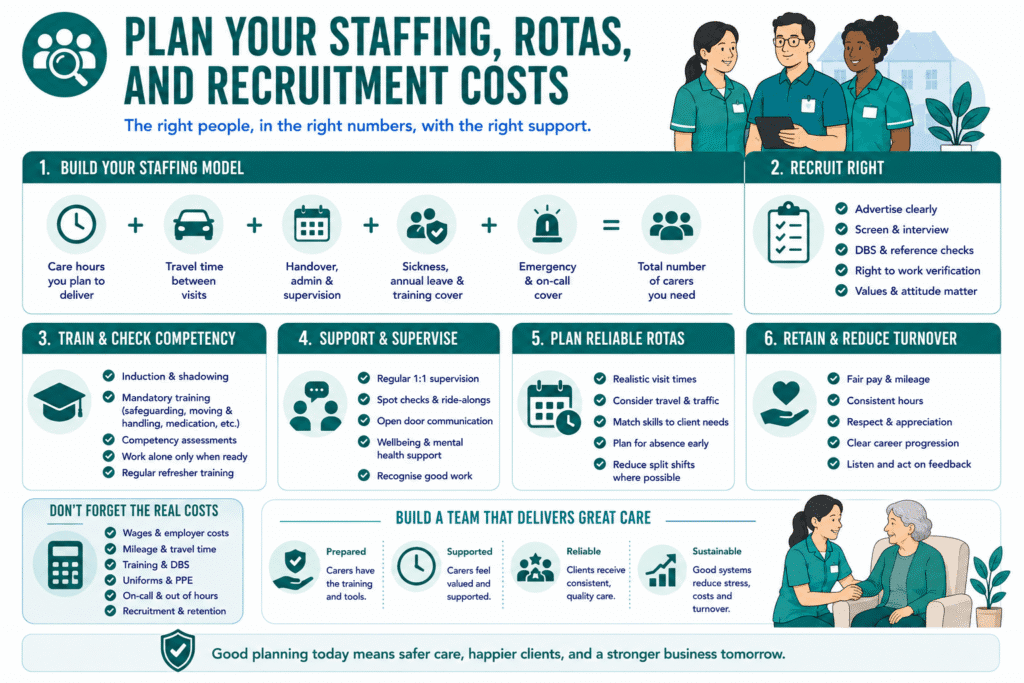 Plan your staffing and recruitment strategy