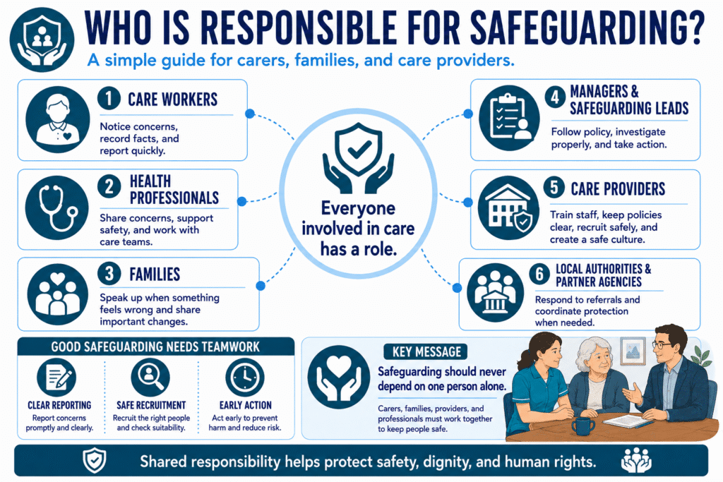 Safeguarding roles and teamwork responsibilities