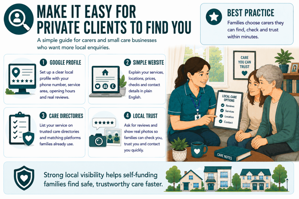 How to Get Private Care Clients UK