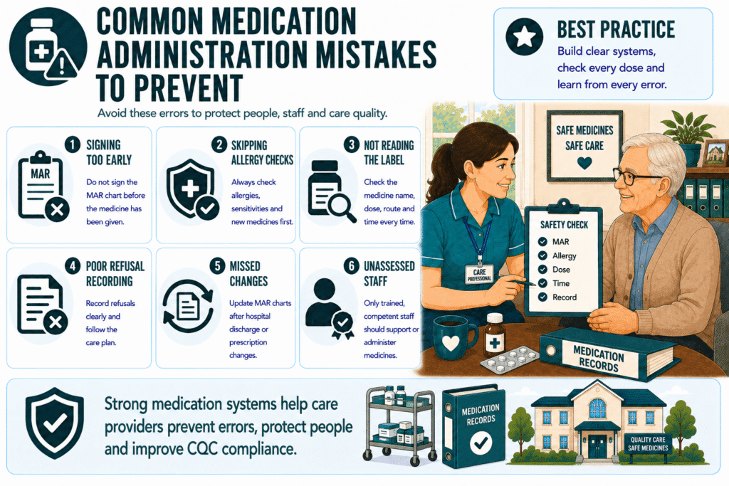 Medication safety common mistakes and solutions