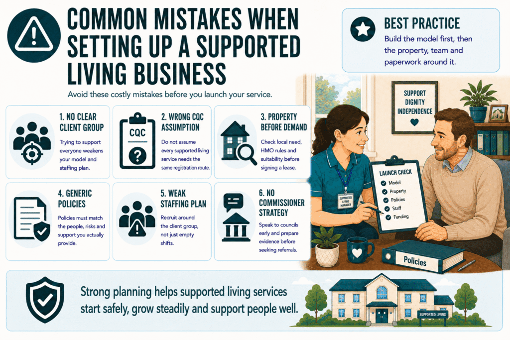 Setting Up Supported Living Business UK