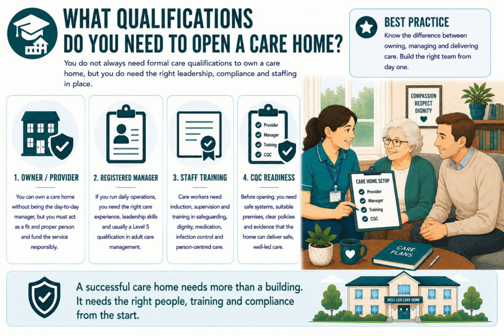 What Qualifications Do You Need to Open a Care Home UK