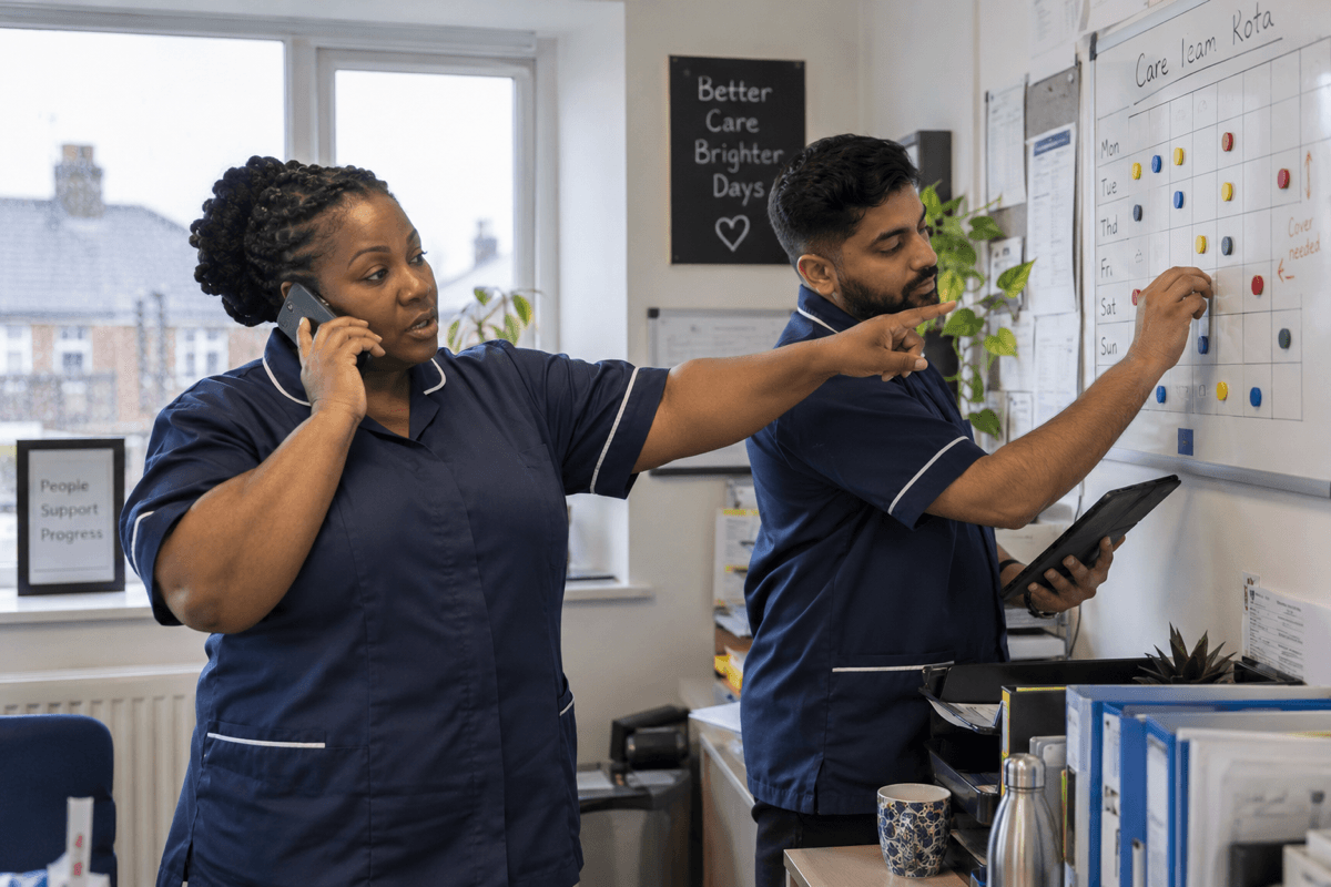 Care team contingency planning
