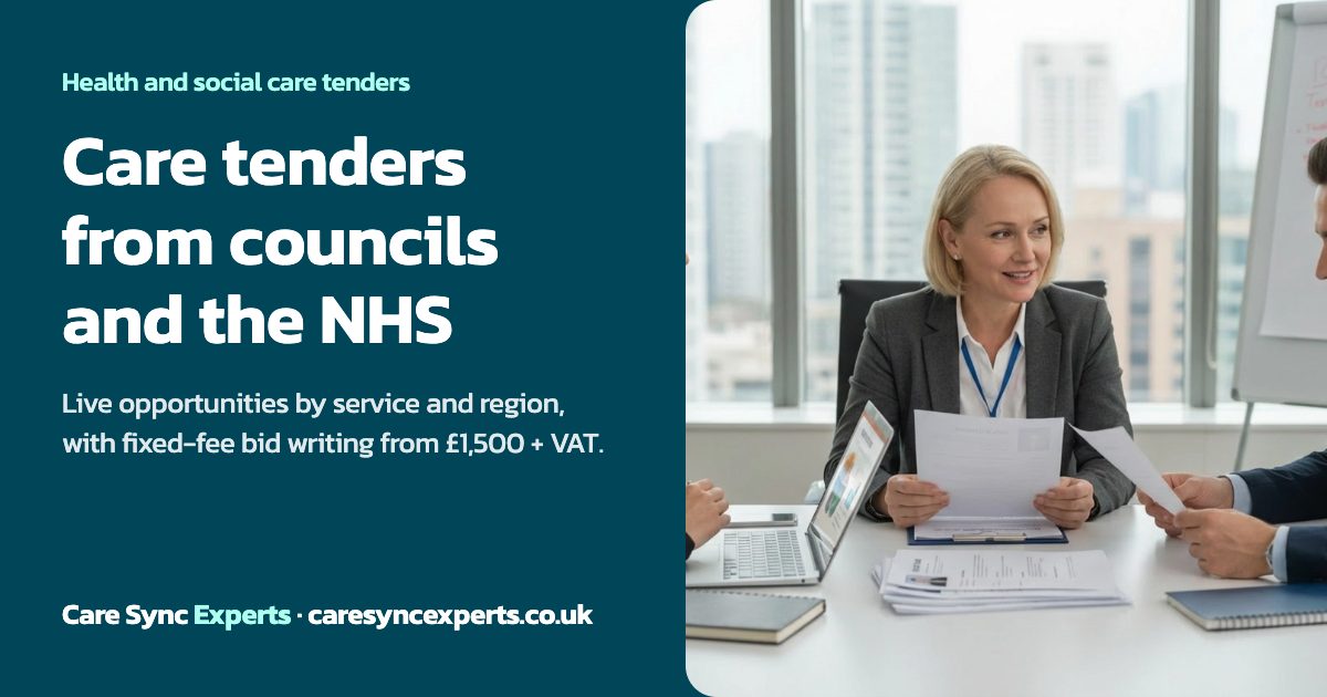 Supported Living Pseudo Framework Tender | West Sussex
